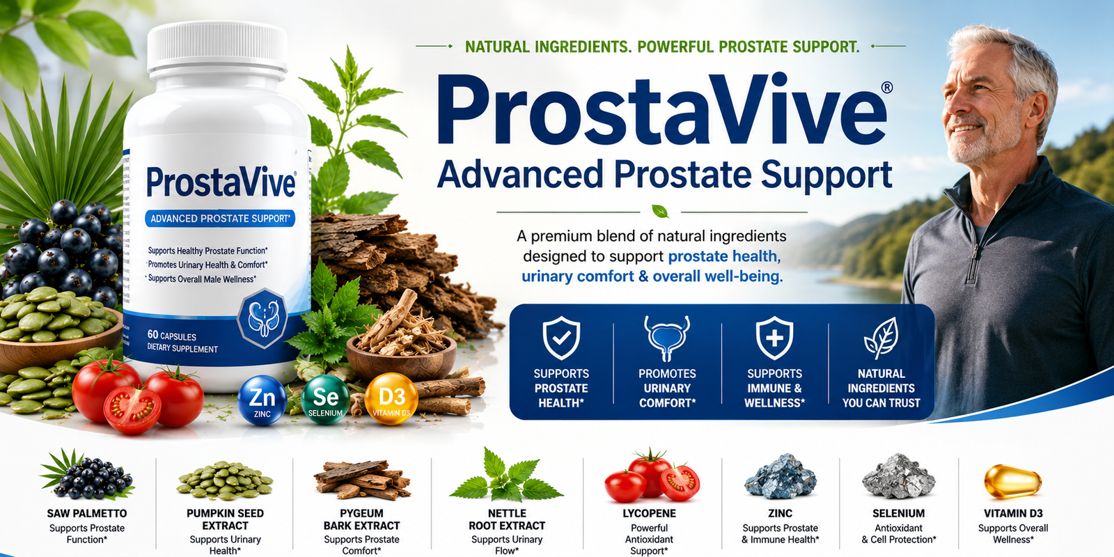 ProstaVive Ingredients Explained